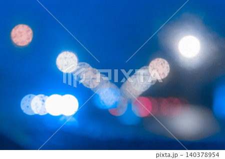 Blue blurry background highlights blur backdrop bokeh abstract color design 140378954