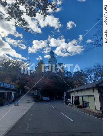 門前町の風情と白衣大観音 門前町の風情と白衣大観音 140378962