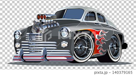 Cartoon retro hot rod Cartoon retro hot rod 140379165