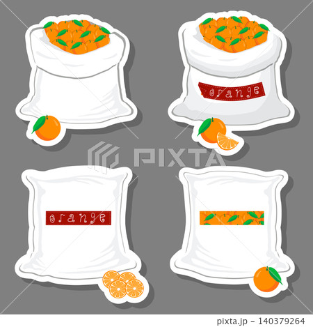 Sacks with natural food Sacks with natural food 140379264
