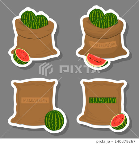 Sacks with natural food Sacks with natural food 140379267