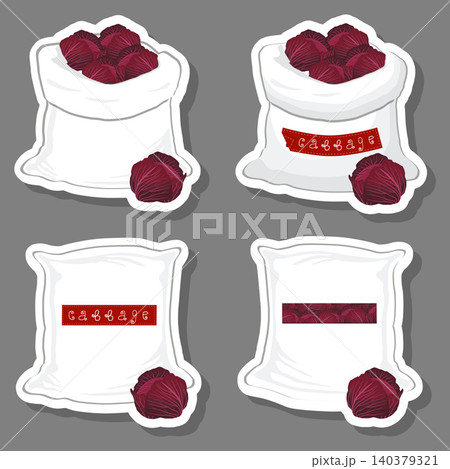 Sacks with natural food Sacks with natural food 140379321