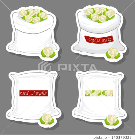 Sacks with natural food Sacks with natural food 140379323