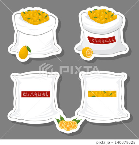 Sacks with natural food Sacks with natural food 140379328