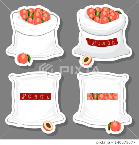 Sacks with natural food Sacks with natural food 140379377