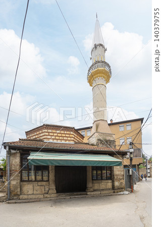 Romos Mosque in Skopje, North Macedonia 140379755