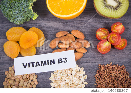 Healthy nutritious food as source natural vitamin B3, fiber and other minerals Healthy nutritious food as source natural vitamin B3, fiber and other minerals 140380867