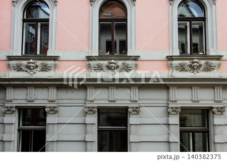 Building Facade, Prague, Czech Republic 140382375