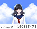 女子高生と空01 140385474
