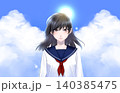 女子高生と空02 140385475