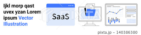 Cloud technology, data visualization, SaaS tools, digital transformation, business analytics, tech solutions. ion of SaaS interface, file storage and analytics graphs. SaaS tools and cloud Cloud technology, data visualization, SaaS tools, digital transformation, business analytics, tech solutions. ion of SaaS interface, file storage and analytics graphs. SaaS tools and cloud 140386380