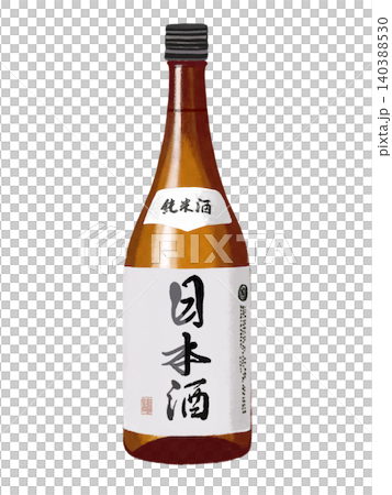 日本酒（四合瓶）茶瓶 140388530