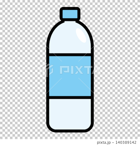 シンプルなペットボトルのイラスト シンプルなペットボトルのイラスト 140389142
