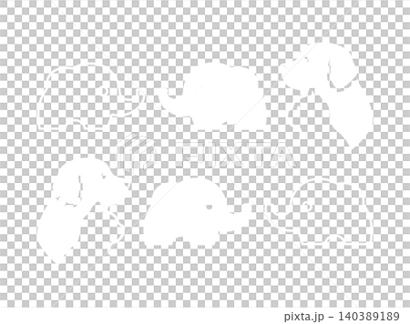 動物アイコンセット107 動物アイコンセット107 140389189