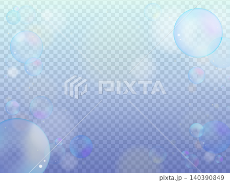 Soap bubbles and a mystical underwater background 2 Soap bubbles and a mystical underwater background 2 140390849