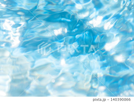 ひんやりとした水面 夏色のイメージ ひんやりとした水面 夏色のイメージ 140390866