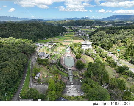 香川用水記念公園と東西分水工 140391008