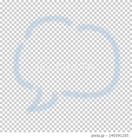 A fluffy speech bubble illustration that looks like it was drawn with a light blue crayon. A fluffy speech bubble illustration that looks like it was drawn with a light blue crayon. 140391285