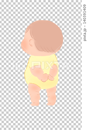 Standing baby Standing baby 140391409