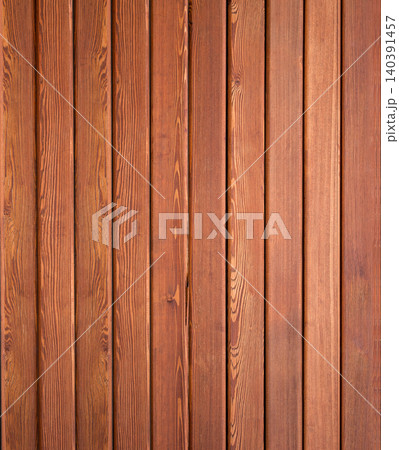 Vertical brown wooden planks texture background 140391457