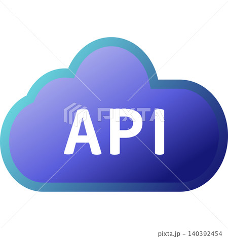 API連携のアイコン　システム統合・クラウドサービス 140392454