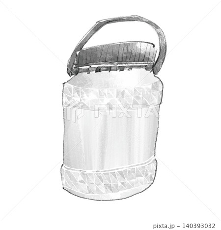 梅仕事に使う保存瓶のイラスト 梅仕事に使う保存瓶のイラスト 140393032