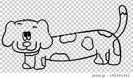 Hand drawn puppy shape outline for kid colouring book, decoration, dog cartoon, characters, comic, pet shop, vet, adopt rescue animal, foster home, shelter, house, park, yard, playtime Hand drawn puppy shape outline for kid colouring book, decoration, dog cartoon, characters, comic, pet shop, vet, adopt rescue animal, foster home, shelter, house, park, yard, playtime 140393342