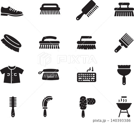 icon set pack minimalist black icon set pack minimalist black 140393386