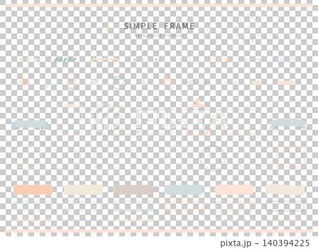 Simple frame set, design, border, embellishment, vector, illustration, background, sunburst, ribbon. Simple frame set, design, border, embellishment, vector, illustration, background, sunburst, ribbon. 140394225