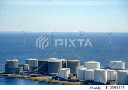 Panorama from Copenhagen Denmark CopenHill innovative waste to energy power plant It perfectly merges urban recreation with green energy Panorama from Copenhagen Denmark CopenHill innovative waste to energy power plant It perfectly merges urban recreation with green energy 140394305
