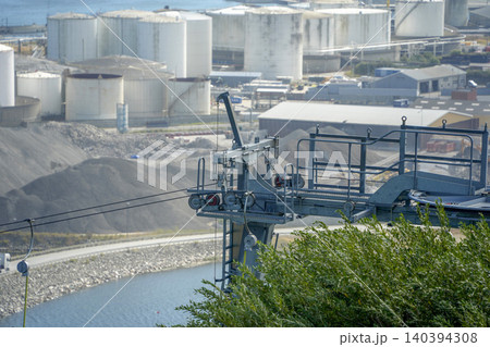 Panorama from Copenhagen Denmark CopenHill innovative waste to energy power plant It perfectly merges urban recreation with green energy Panorama from Copenhagen Denmark CopenHill innovative waste to energy power plant It perfectly merges urban recreation with green energy 140394308
