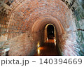 Old Temple is Wat Umong is ancient and historical Buddhist temple in cave mountain at Chiang Mai in Thailand 140394669