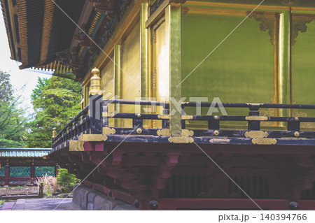 April 25 2026 Ueno Toshogu Shrine Ornate Golden Hall Exterior April 25 2026 Ueno Toshogu Shrine Ornate Golden Hall Exterior 140394766