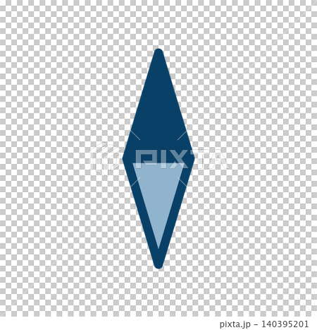 Simple compass icon Simple compass icon 140395201