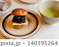 あんバターサンドと抹茶の和風スイーツセット 140395264