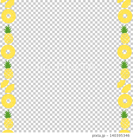 Pineapple frame Pineapple frame 140395346