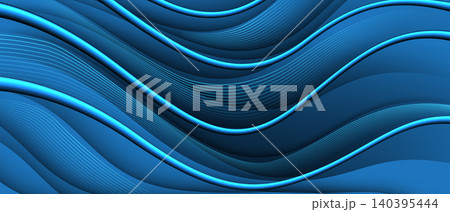 Abstract blue curve wave lines texture background vector Abstract blue curve wave lines texture background vector 140395444