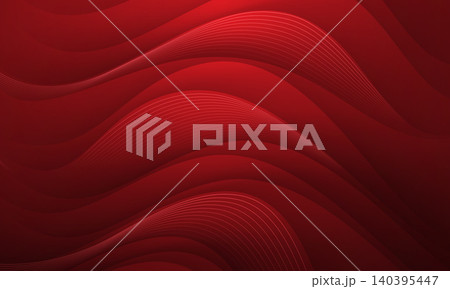 Abstract black curve wave lines texture background vector 140395447