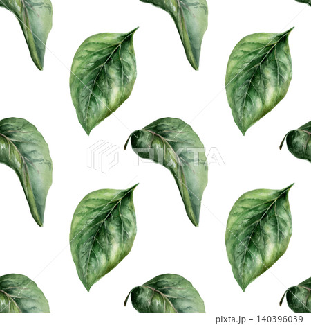Echinacea leaves seamless pattern watercolor illustration on cream background. Medicinal herb foliage for sensitive skincare cosmetics packaging, gentle organic child care branding, detox tea print Echinacea leaves seamless pattern watercolor illustration on cream background. Medicinal herb foliage for sensitive skincare cosmetics packaging, gentle organic child care branding, detox tea print 140396039