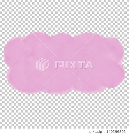 Hand-drawn style fluffy cloud illustration frame heading Hand-drawn style fluffy cloud illustration frame heading 140396293