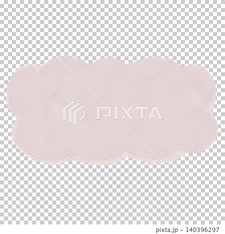 Hand-drawn style fluffy cloud illustration frame heading Hand-drawn style fluffy cloud illustration frame heading 140396297