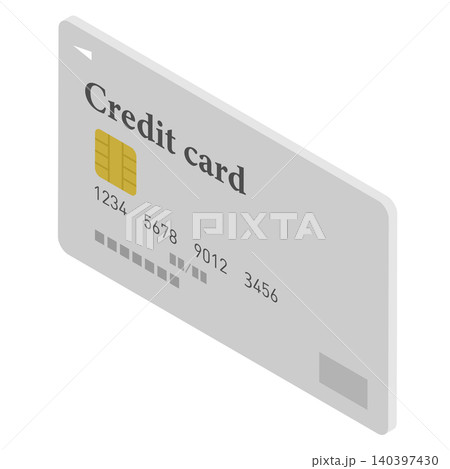 クレジットカード・アイソメトリック クレジットカード・アイソメトリック 140397430