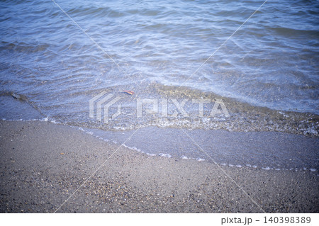 透明な海 湘南 海 初夏 夏 5月 イメージ 【神奈川県 大磯町】 140398389