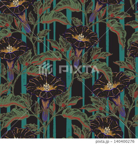 seamless pattern with flowers seamless pattern with flowers 140400276