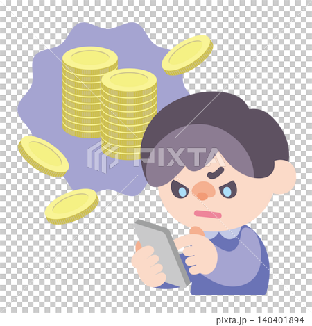 在手機遊戲上大手筆消費者 在手機遊戲上大手筆消費者 140401894