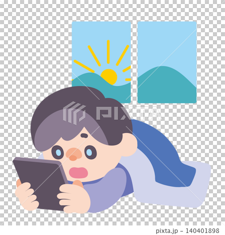 気づけば朝 140401898