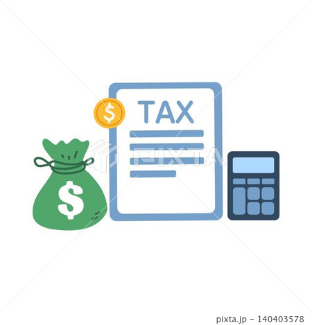 Tax Icon income tax illustration Tax Icon income tax illustration 140403578