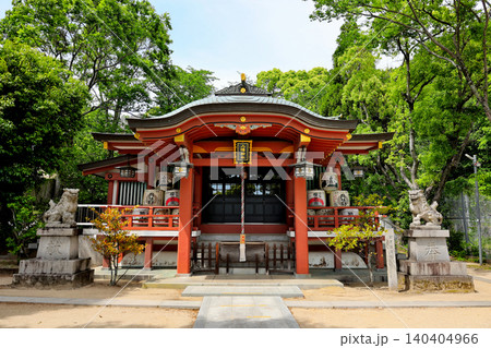 神戸　東灘　岡本八幡神社 140404966