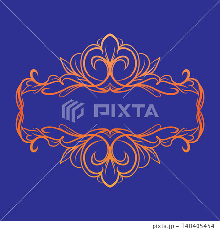 vector baroque of vintage elements for design vector baroque of vintage elements for design 140405454