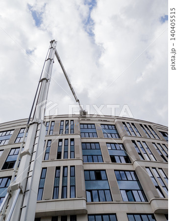 cradle construction on the background of the office 140405515